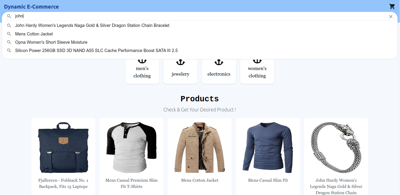 GitHub - jspw/DE-Commerce: Dynamic E-Commerce is an e commerce web ...