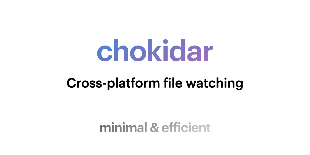 chokidar