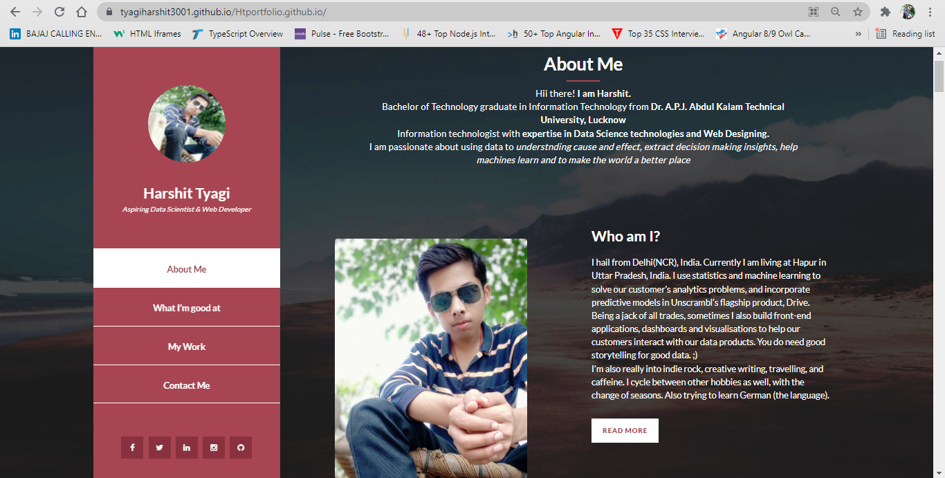 GitHub - tyagiharshit3001/HTportfolio.github.io: This is my portfolio ...