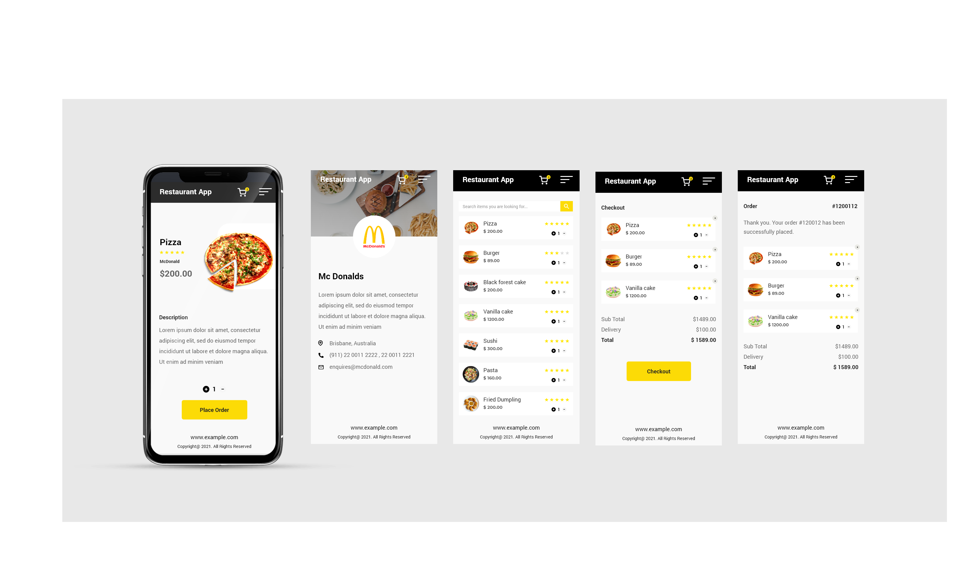 GitHub Mobile layout Application