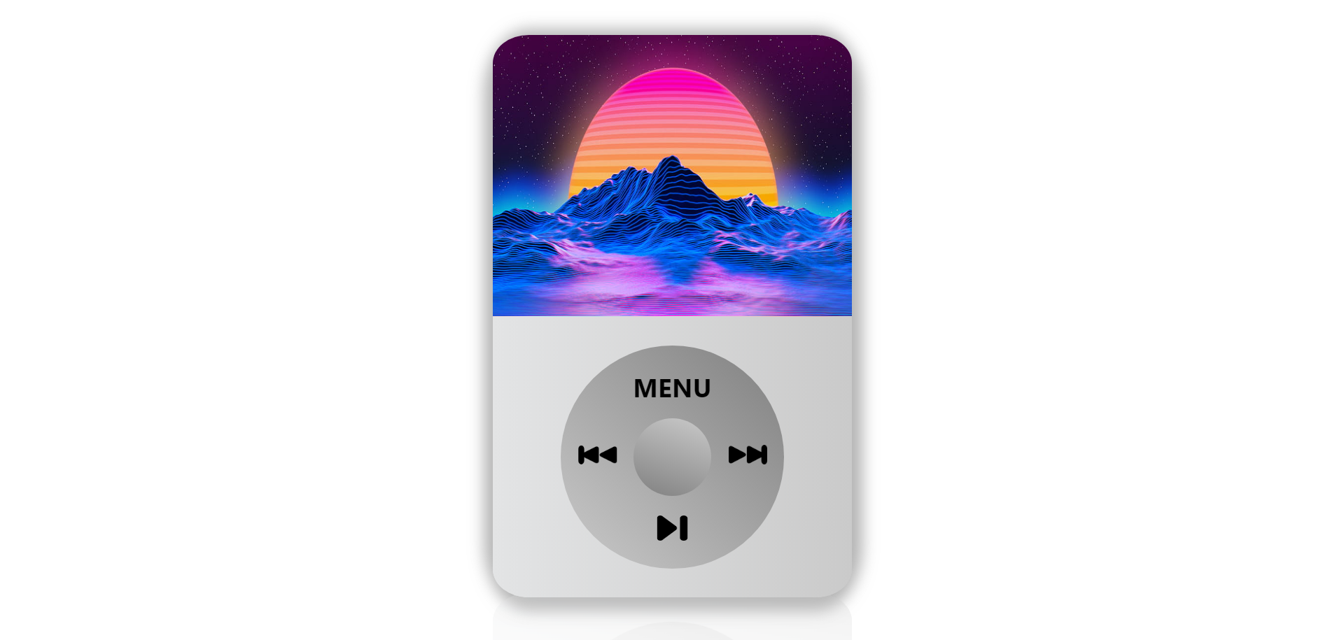 ipod nano menu layout