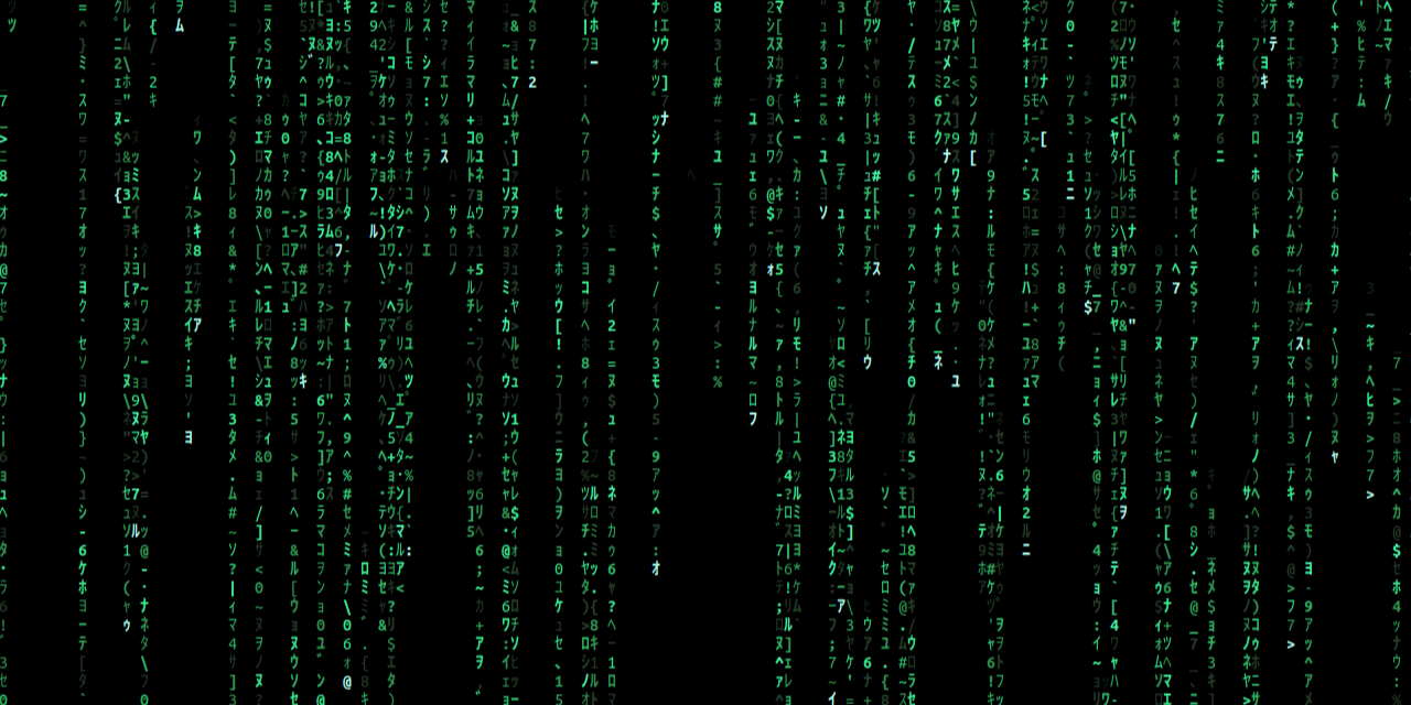 the matrix code wallpaper