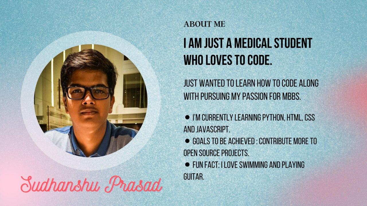 GitHub - sudhanshuprasad2002/sudhanshuprasad2002: 🌈This is my personal ...