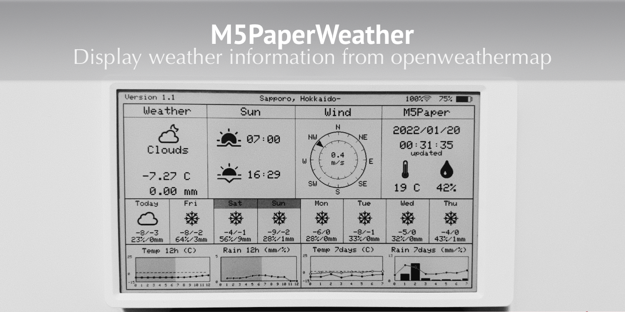 M5PaperWeather