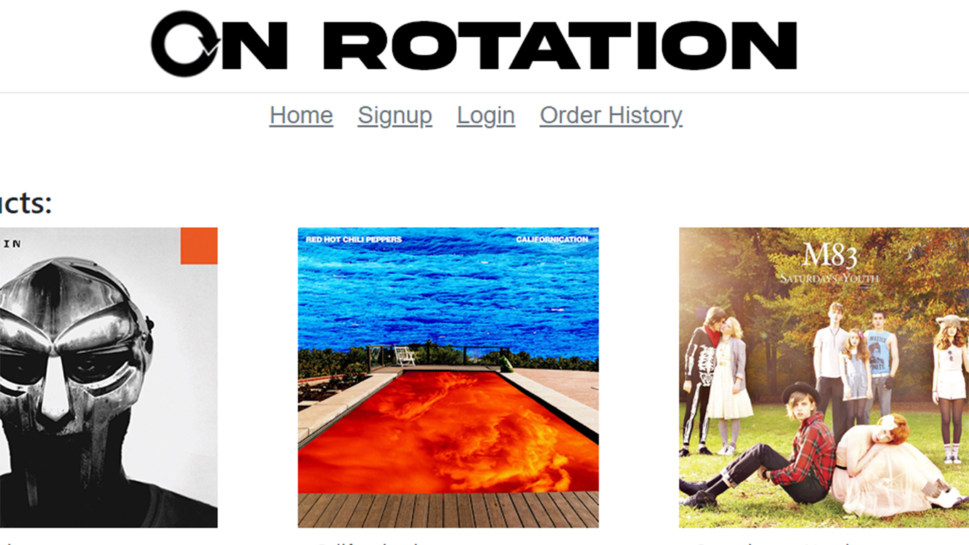 GitHub - robshoe187/on-rotation: On Rotation is a full-stack e-commerce ...