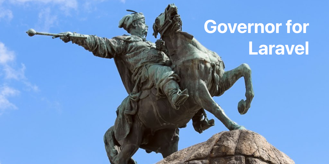 Governor for Laravel header image.