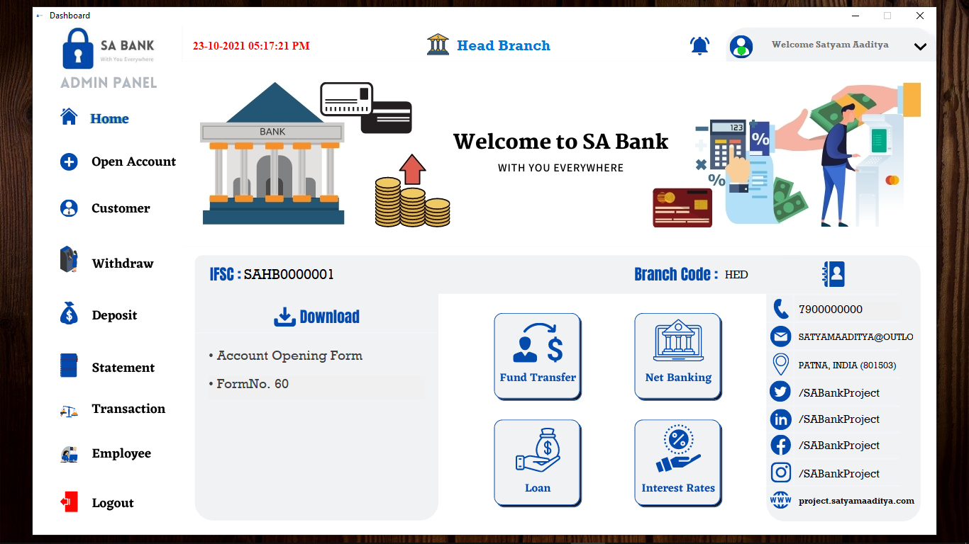 Bank-Management-System