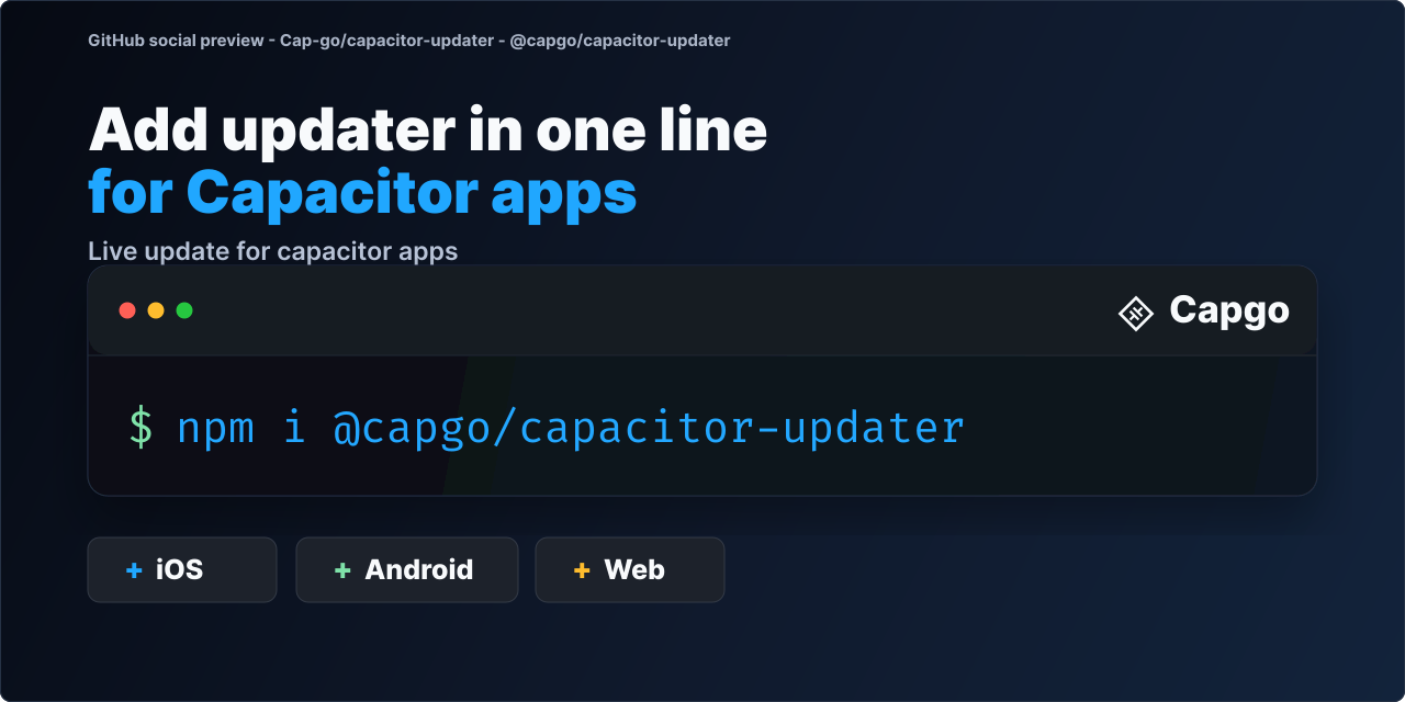 capacitor-updater