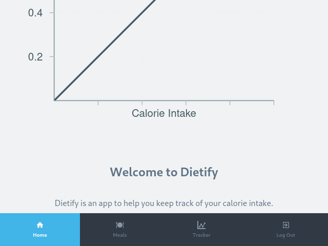 GitHub - sinansevgi/dietifyreact: Dietify calorie tracking app