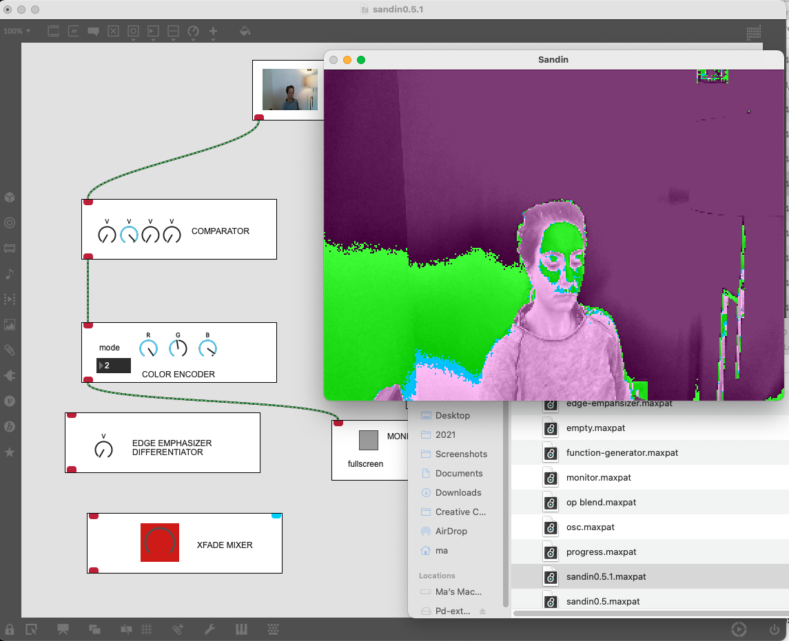 GitHub - amandalong/Sandin-Image-Processor: Digital representation of ...