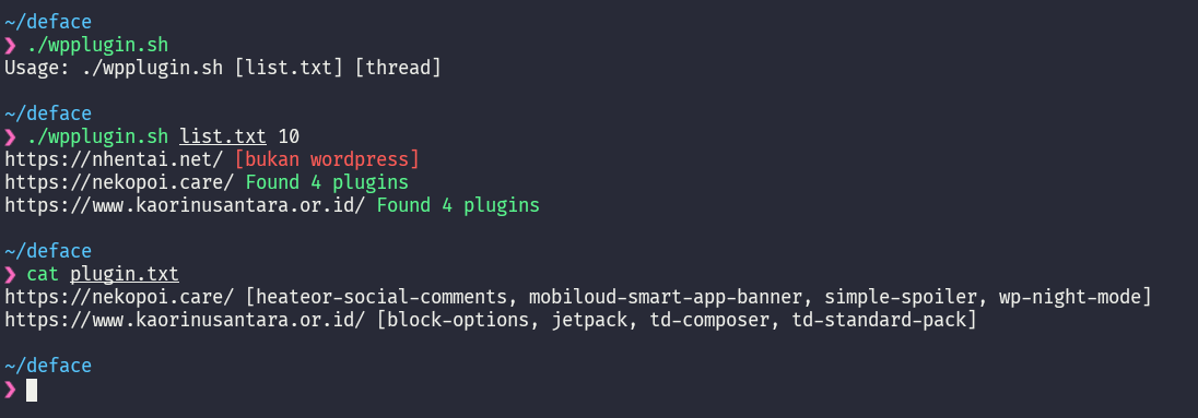 GitHub - meicookies/wp_pluginscan: Mass wordpress plugins scanner