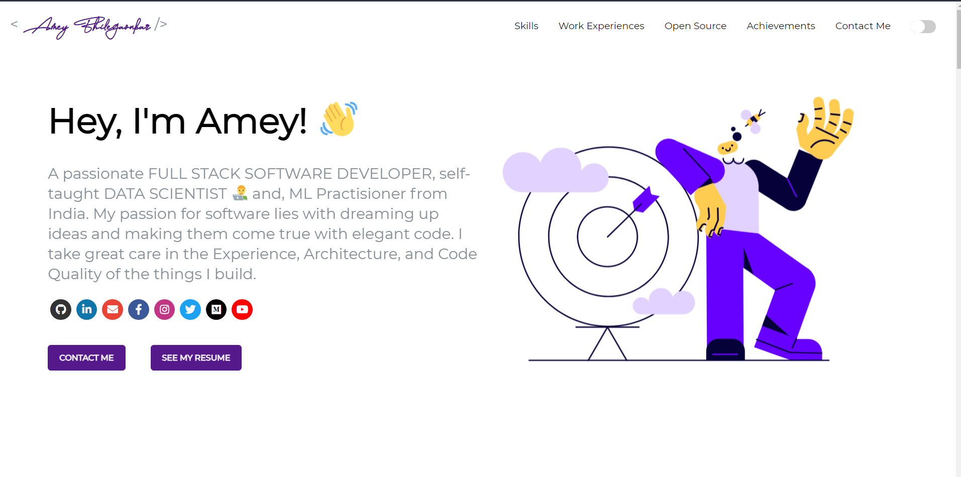 GitHub - ameygoes/ameyportfolio