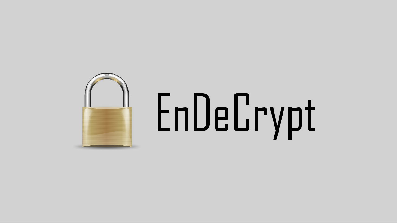 GitHub - PhilippDurry/EnDeCrypt