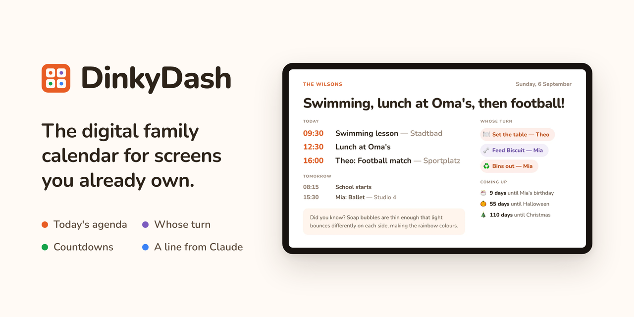 dinkydash