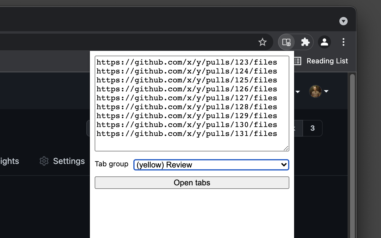github-lukecarrier-multi-tab-a-browser-extension-to-open-and-group-a