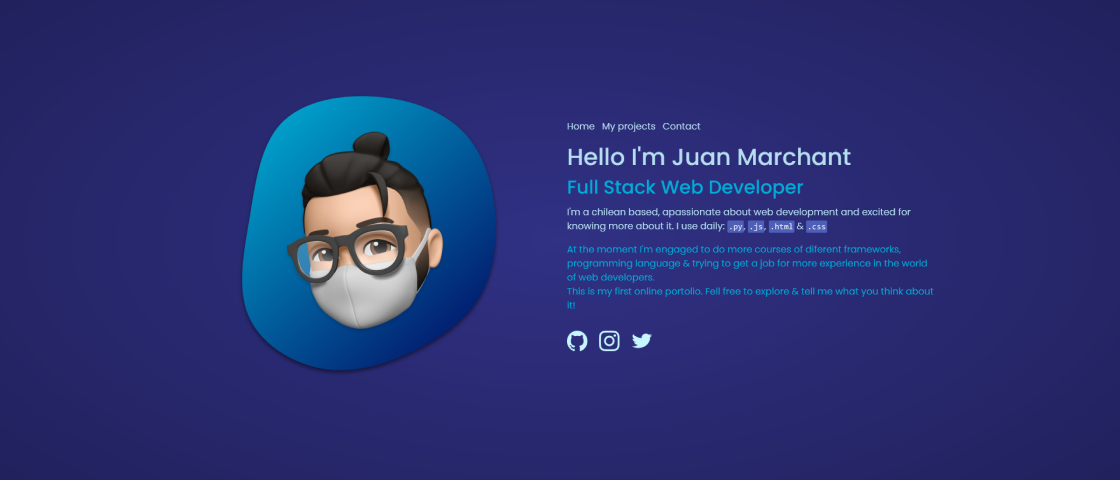 GitHub - juanmarchant/WebPersonal: Repository of my web personal(Portfolio)