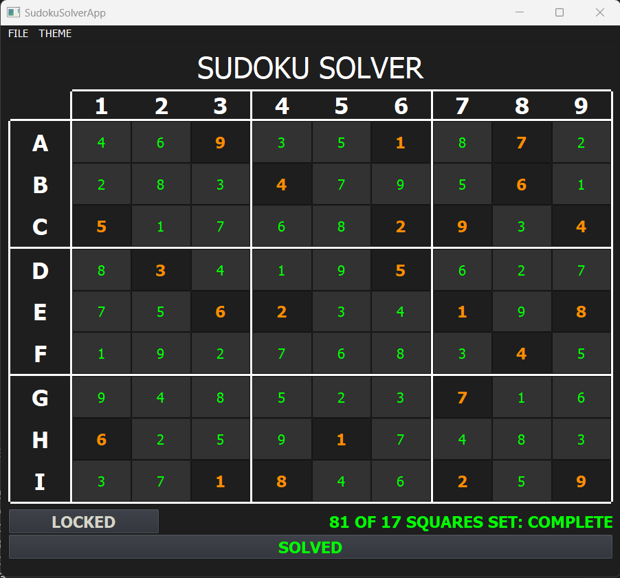 GitHub - dsaidman/sudokuSolver: good way to learn a language and its ...