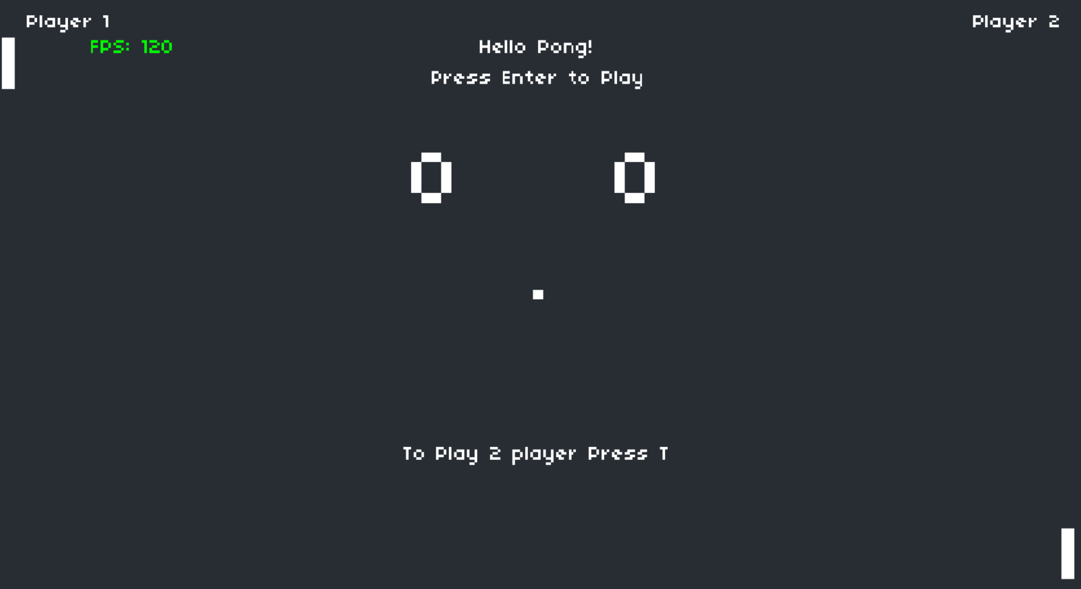 GitHub - denizutkan/Pong: Classic Pong Game