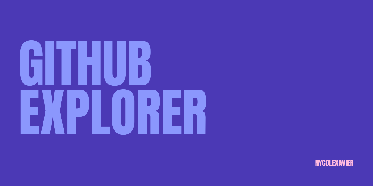 01-github-explorer