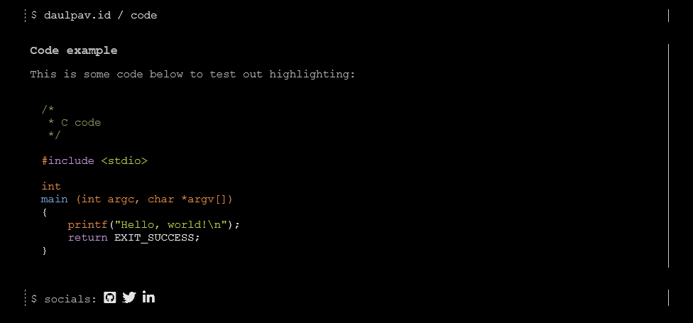 darkhack | Jekyll Themes