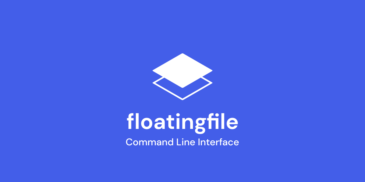 GitHub - garethlau/floatingfile-cli