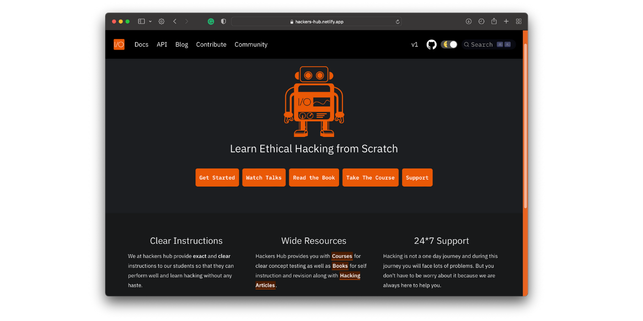 Github abhi6722 hackers hub learn ethical hacking from scratch