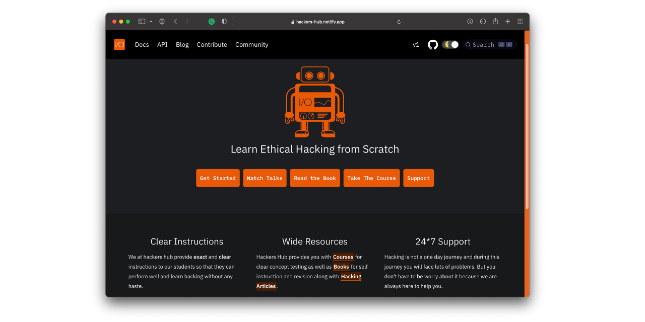 GitHub - Abhi6722/hackers-hub: Learn Ethical Hacking From Scratch ...