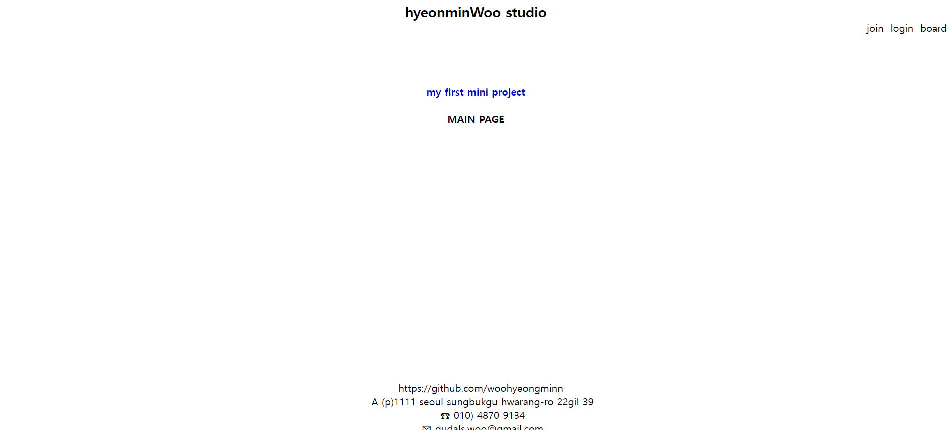 GitHub - woohyeongminn/my-mini-project: 📝my first mini project