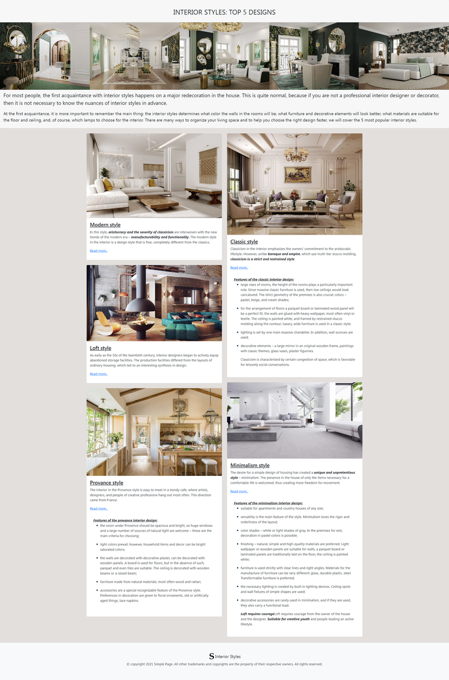 GitHub - gv3d/Dj-Interior-Styles: INTERIOR STYLES (single page site on ...