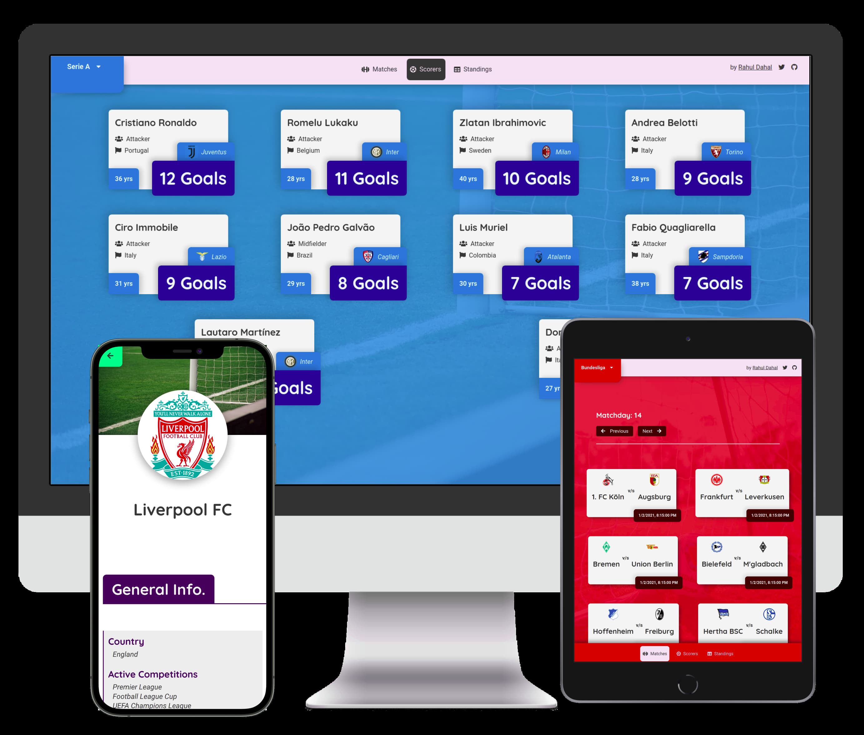 GitHub - rahuldahal/football-stats: A PWA providing league standings ...