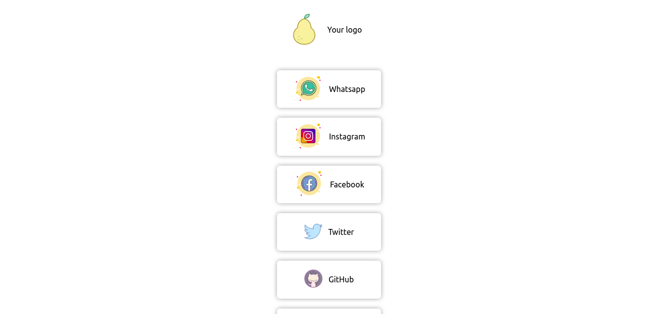 GitHub NathanFirmo/link tree template: :paperclips: A list of links