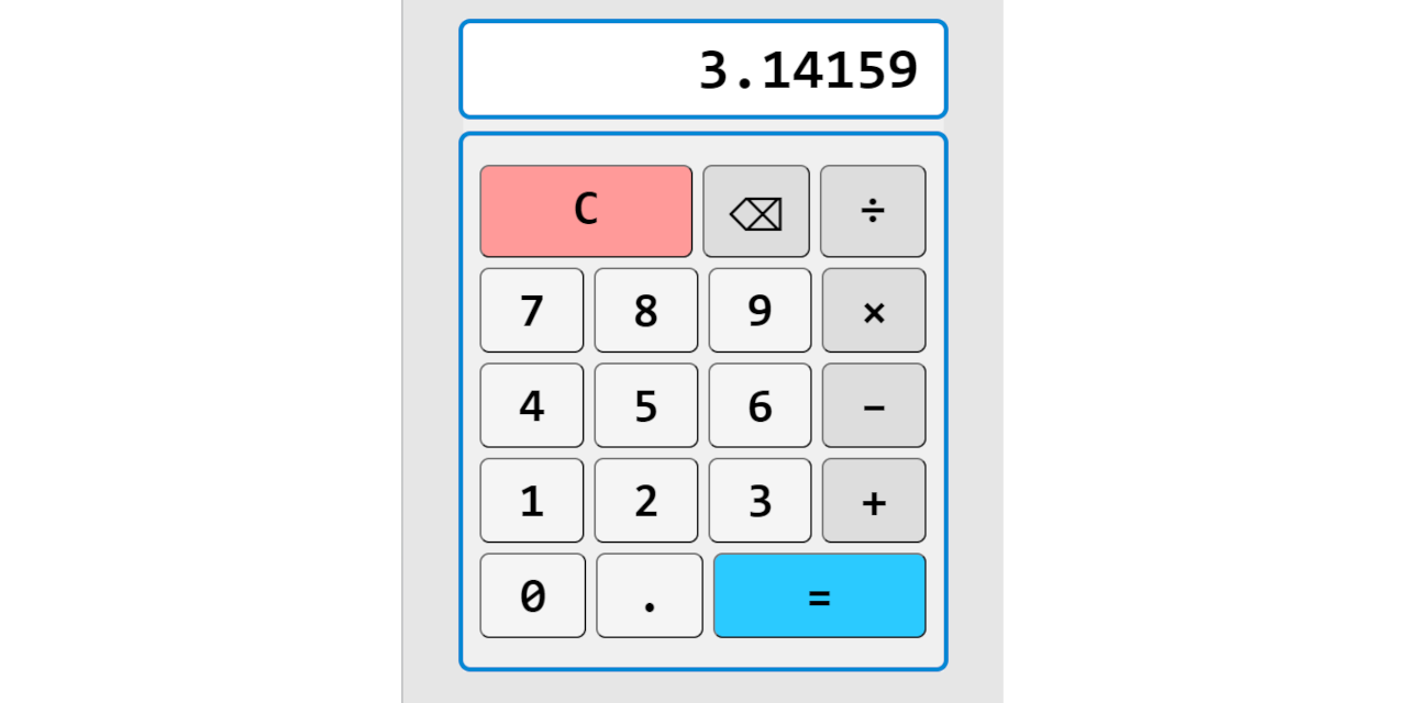 GitHub - ravanbak/calculator: On-screen calculator using JS, HTML, and CSS.