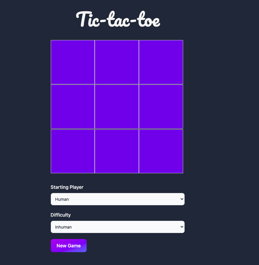 GitHub - jon-torres/Minimax-tic-tac-toe