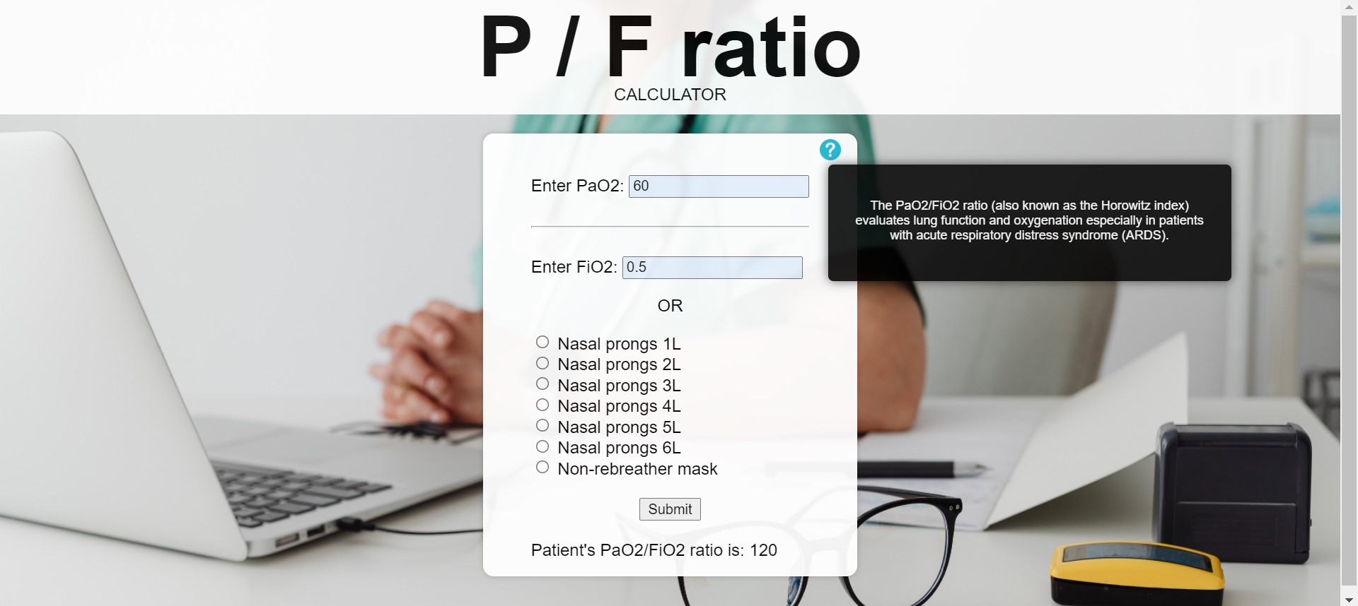 PFcalculator