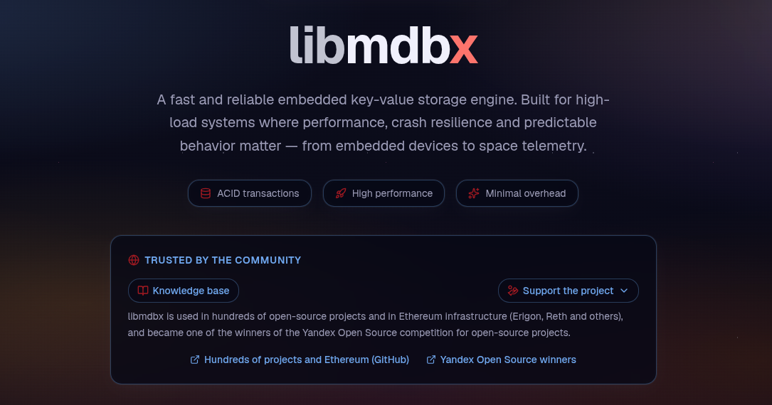 libmdbx