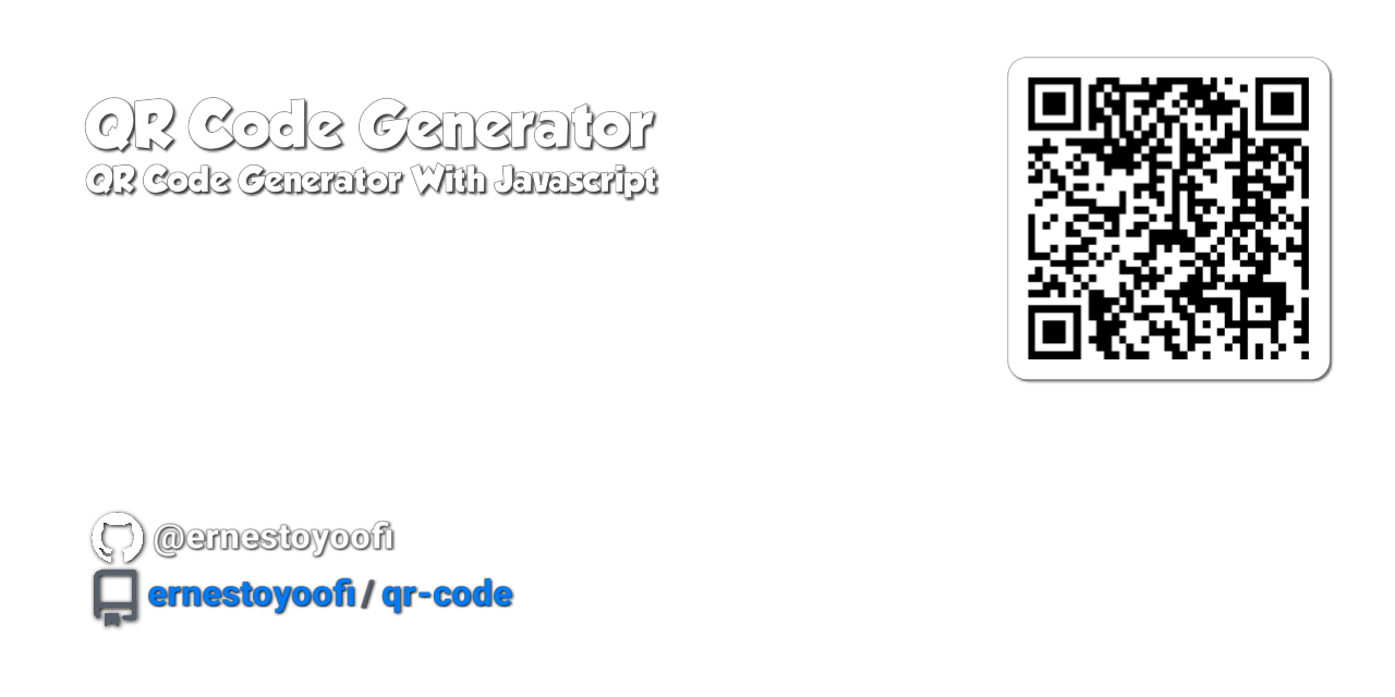 Qr Code Generator · Github Topics · Github 6644