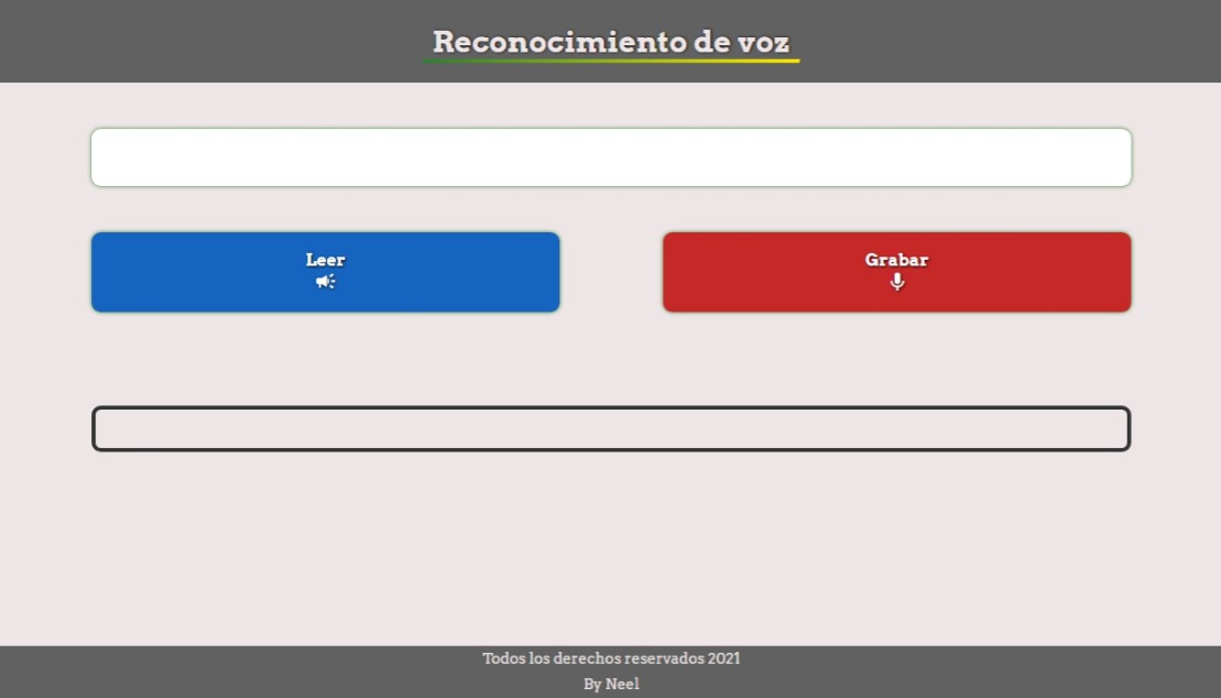 captura de sitio web de lectura y reconocimiento de palabras