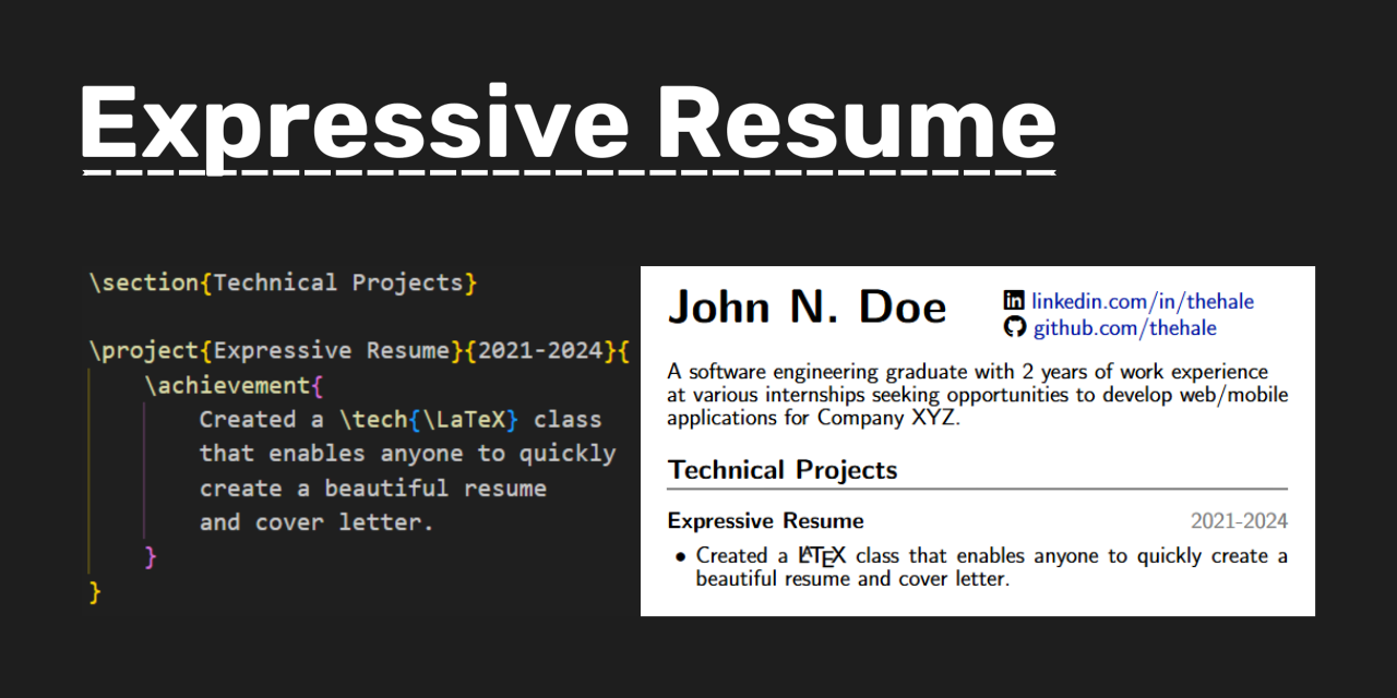 expressive-resume