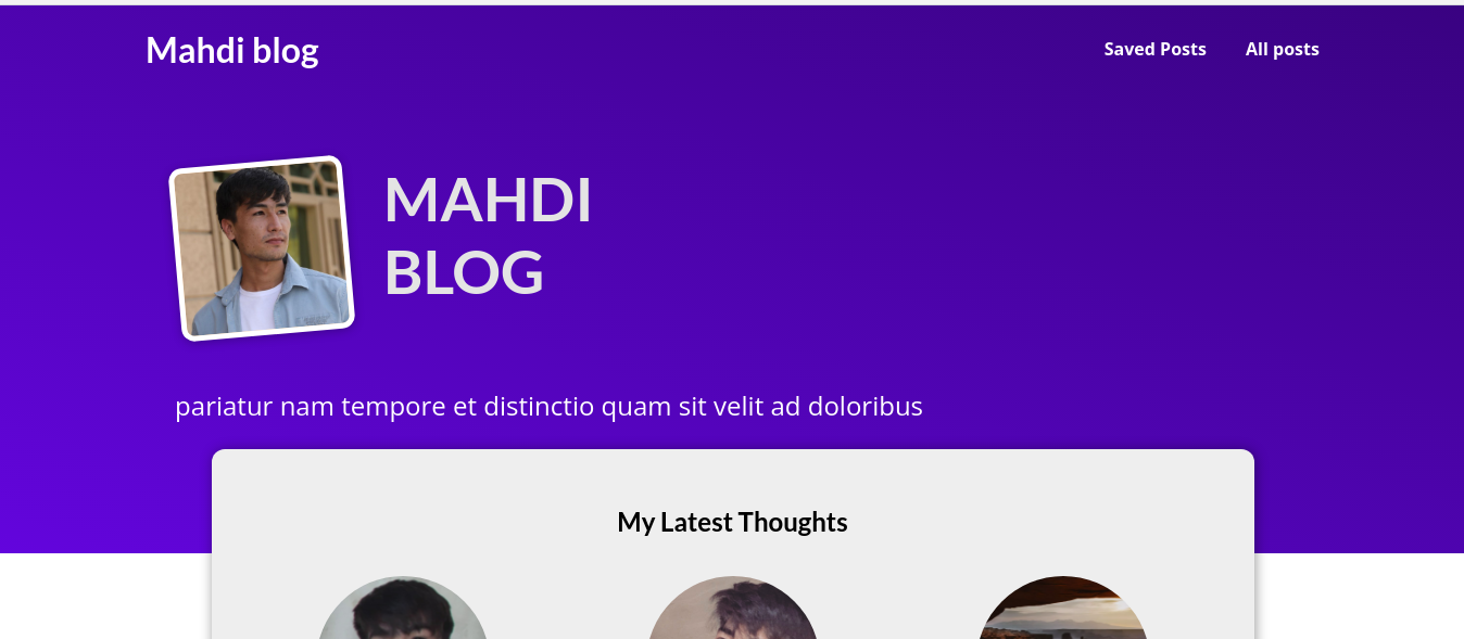 GitHub - mahdijafaridev/Django-Blog: Simple and clean blog application ...