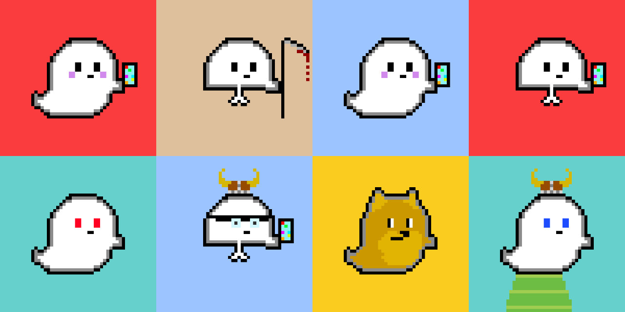 GitHub - Gentle-Ghosts/images: Images of the 5000 unique Gentle Ghosts