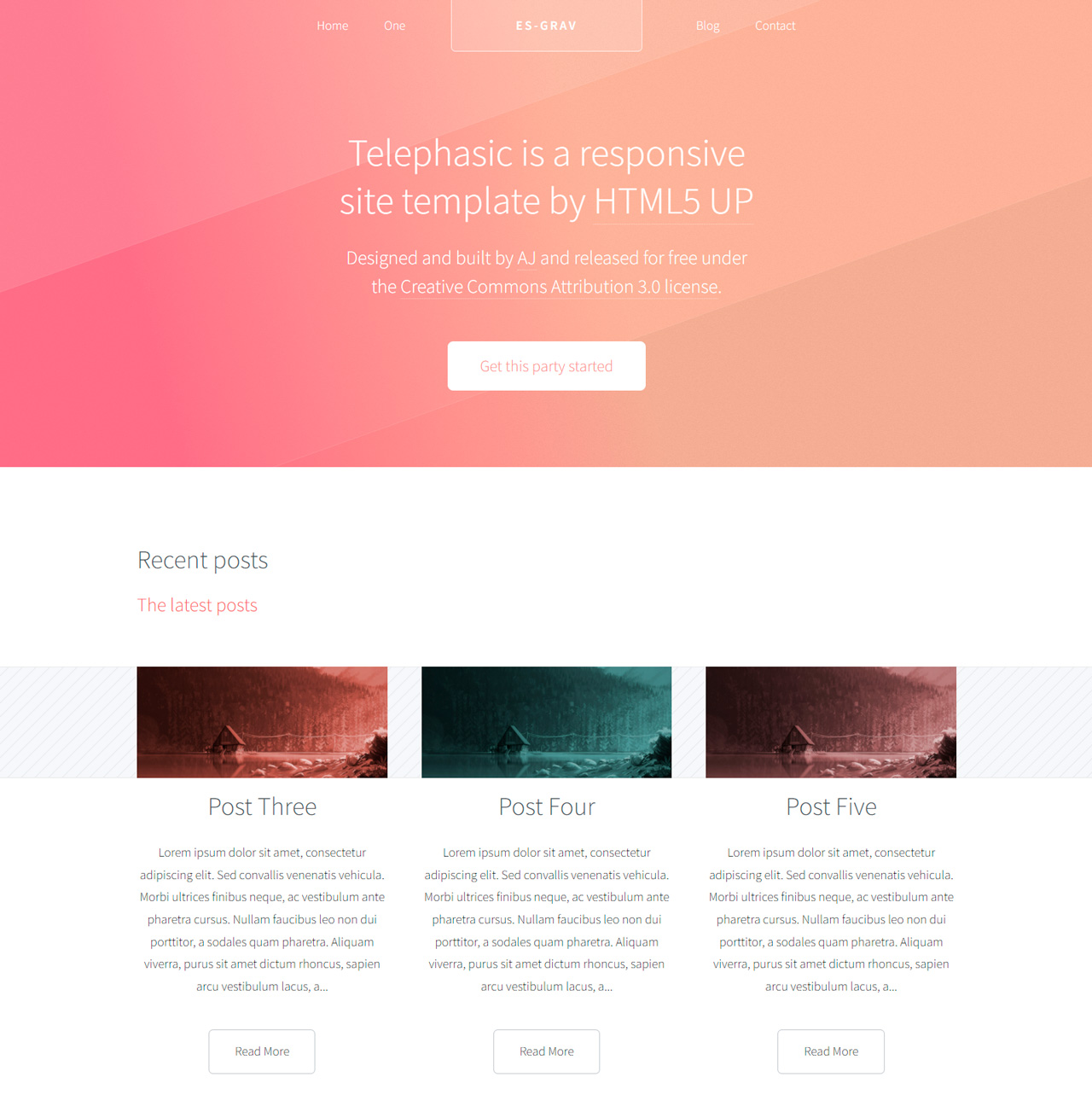 GitHub - pmoreno-rodriguez/grav-theme-telephasic: Telephasic theme by ...