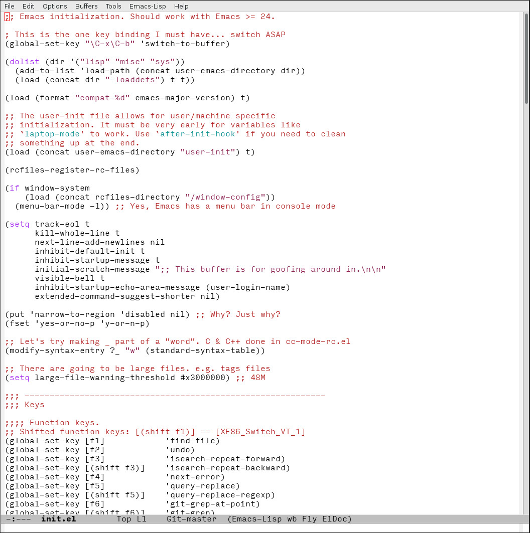 GitHub - smaclennan/dot-emacs: My Emacs Files · GitHub
