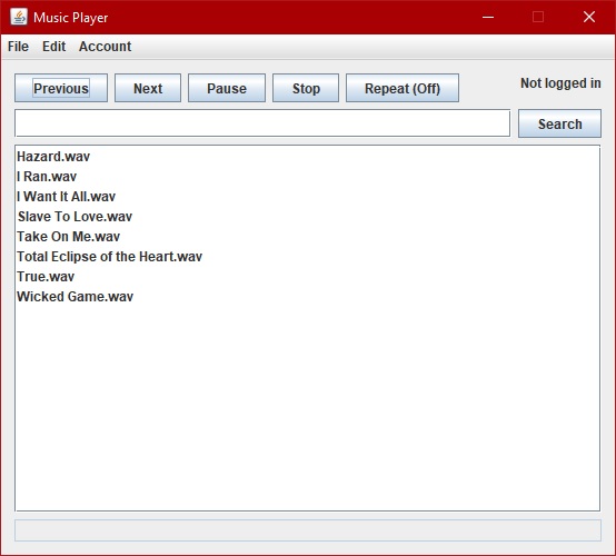 GitHub - ntaiprogrammer/JavaMusicPlayer: Music Player app written in ...
