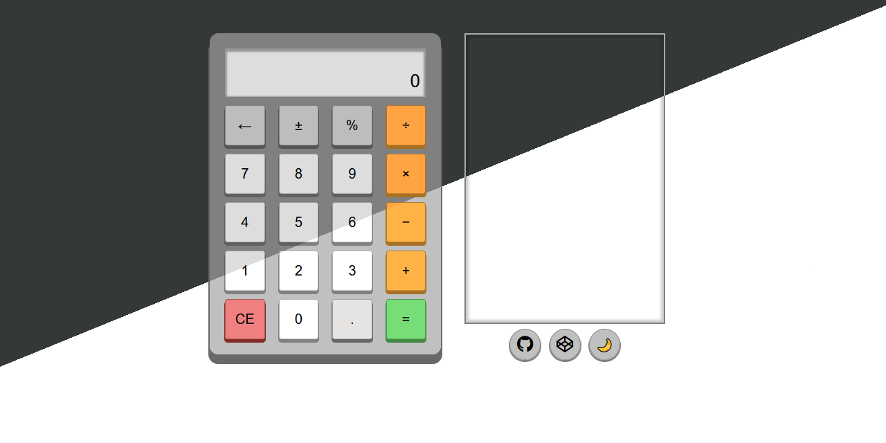 Simple online calculator using HTML and Javascript