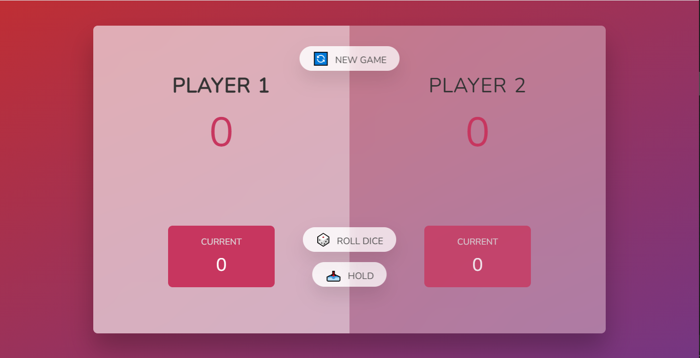 GitHub - SomayaMoniry/PigGame: This pig game is done with Vanilla ...