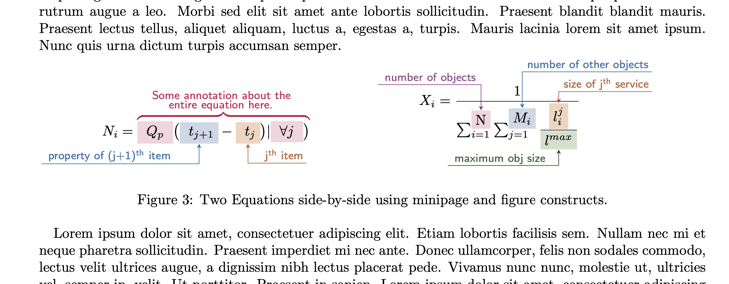 Latex Formula