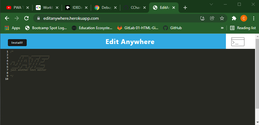 GitHub - CChampness/EditAnywhere: Text editor that can be installed ...