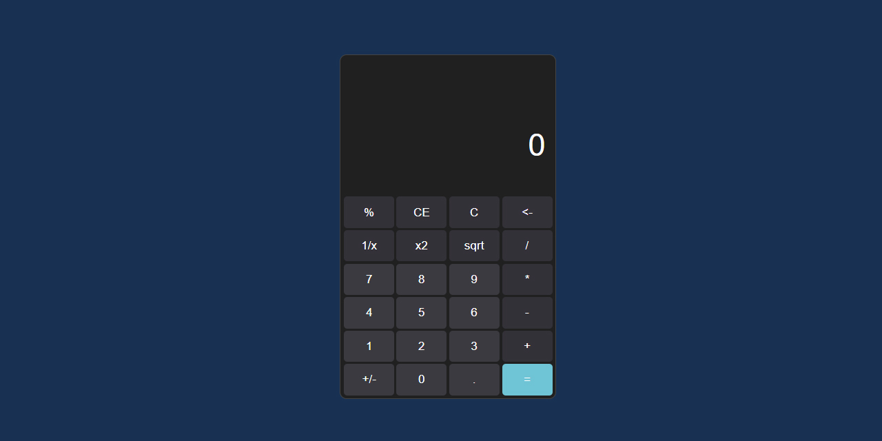 GitHub - roninJosue/calculator