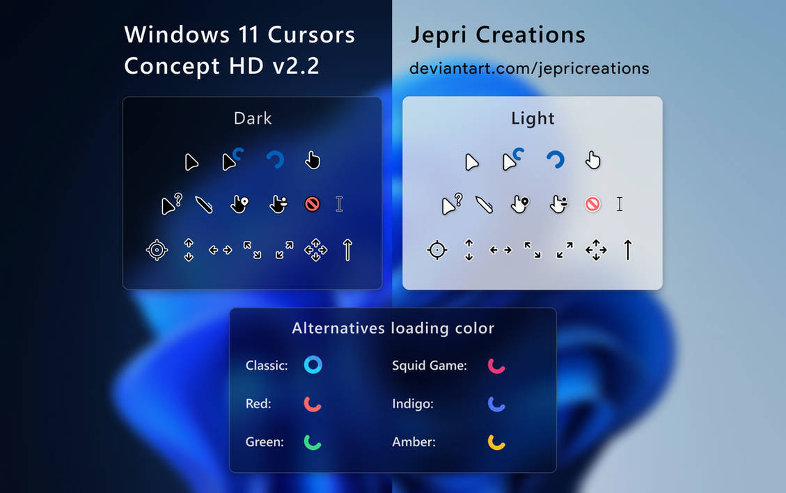 Windows 11 cursor concept