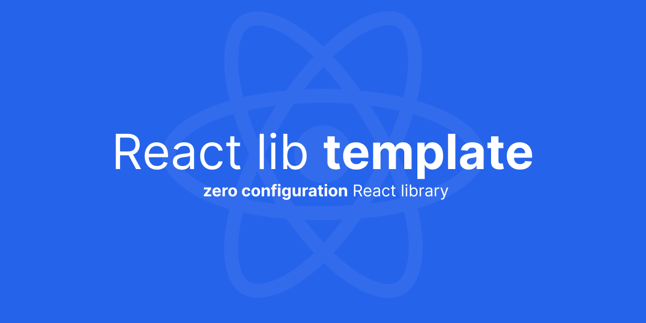 react-lib-template